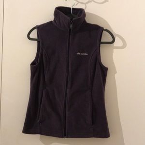 Dark Purple Columbia Vest